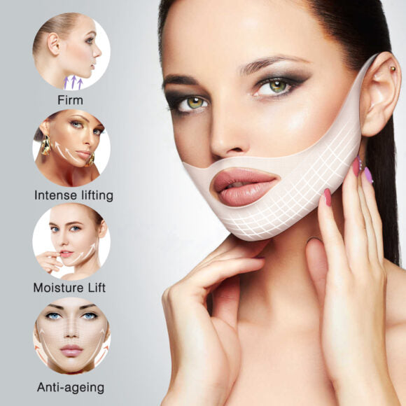 V Shaped Slimming Face Mask - V Line Lifting Mask – DiviniTiLA