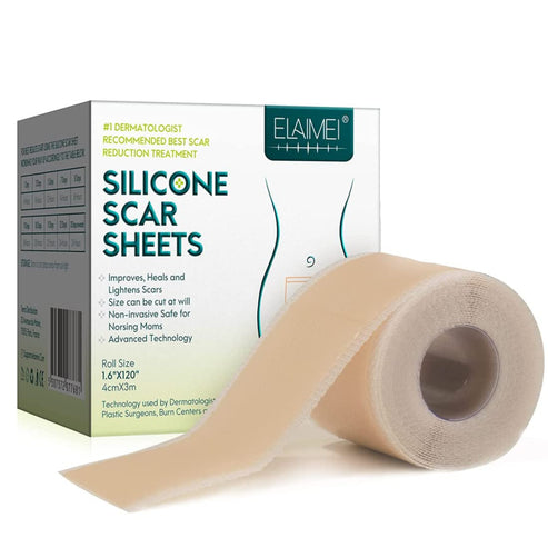 Elaimei Silicone Gel Sheet Patch Scar Removal Wound Skin Repair Treatm ...