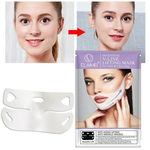 Lift Mask, Lifting Face Mask, V Line Lifting Mask Double Chin Reducer, Face Lift  Mask Tape Firming Face